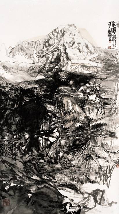 家園，2010年，186 x 101cm，張志民